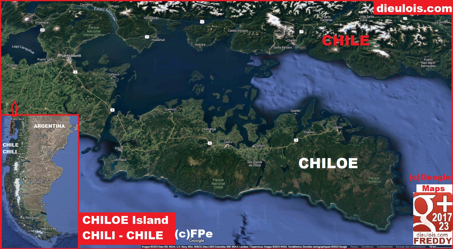 CHILOE CHILE CHILI  DIEULOIS
