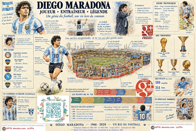Maradona 1960-2020 dieulois