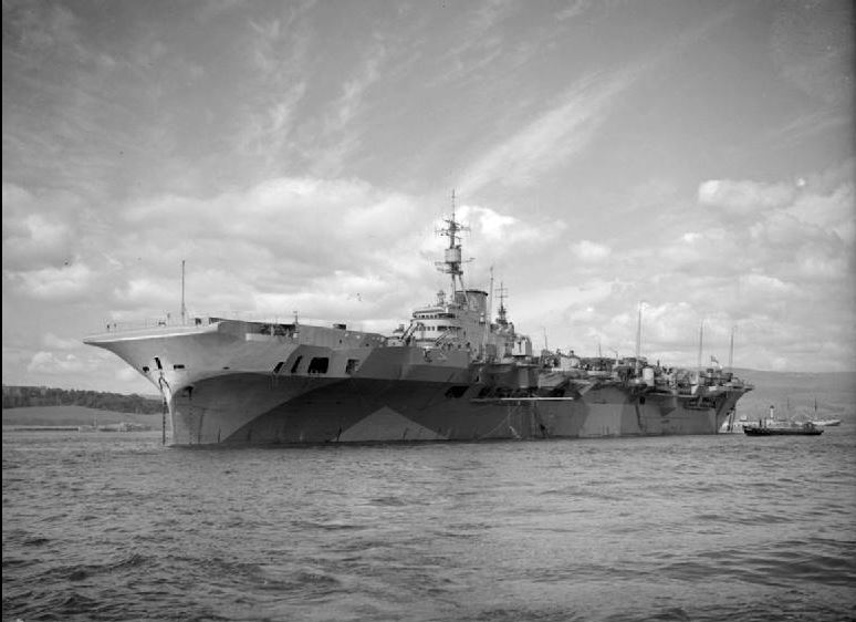 6th DIVISION HMS IMPLACABLE DEC45