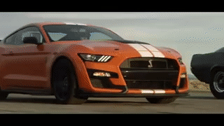SHELBY GT500 MUSTANG 2020 ORANGE DIEULOIS