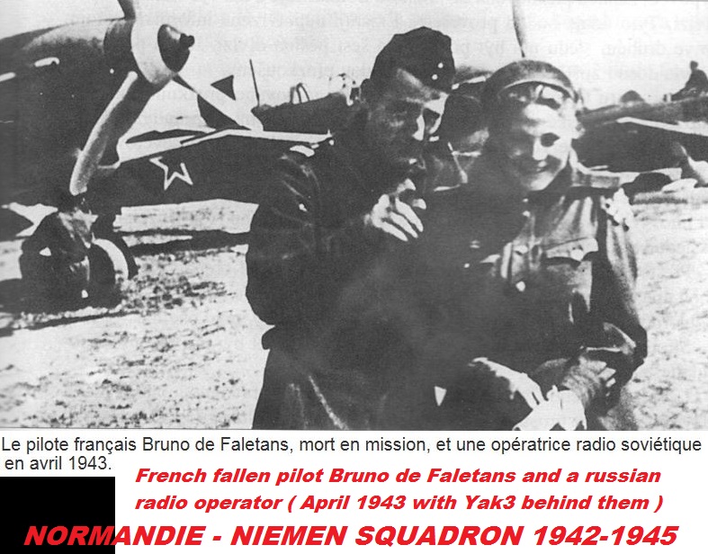 NORMANDIE NIEMEN SQUADRON JUNE 1945  PETIT-DIEULOIS